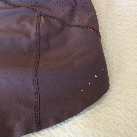 Athleta Run With It 3” Mauve Purple Workout Shorts - Picture 5 of 7